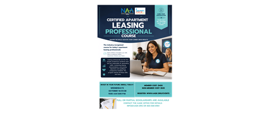 Certified Apartment Leasing Professional (CALP)