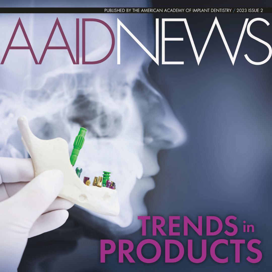 Cover of AAID News Magazine.