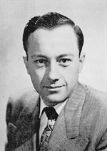 Black and white portrait of Norman Goldberg