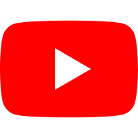 YouTube icon in a square.