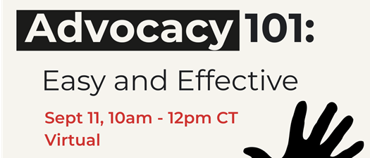 Advocacy 101: Easy & Effective