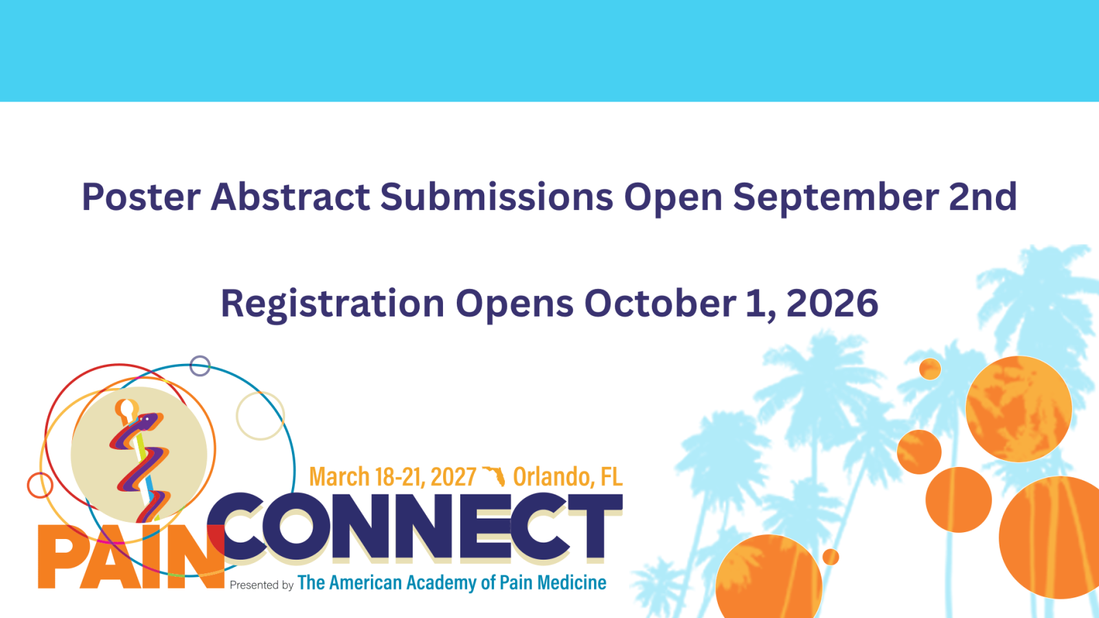 Eplore PainConnect 2027, the AAPM annual meeting