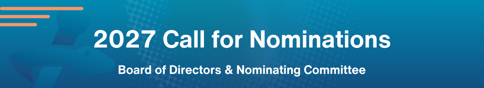 Call for 2027 Nominations Header Graphic