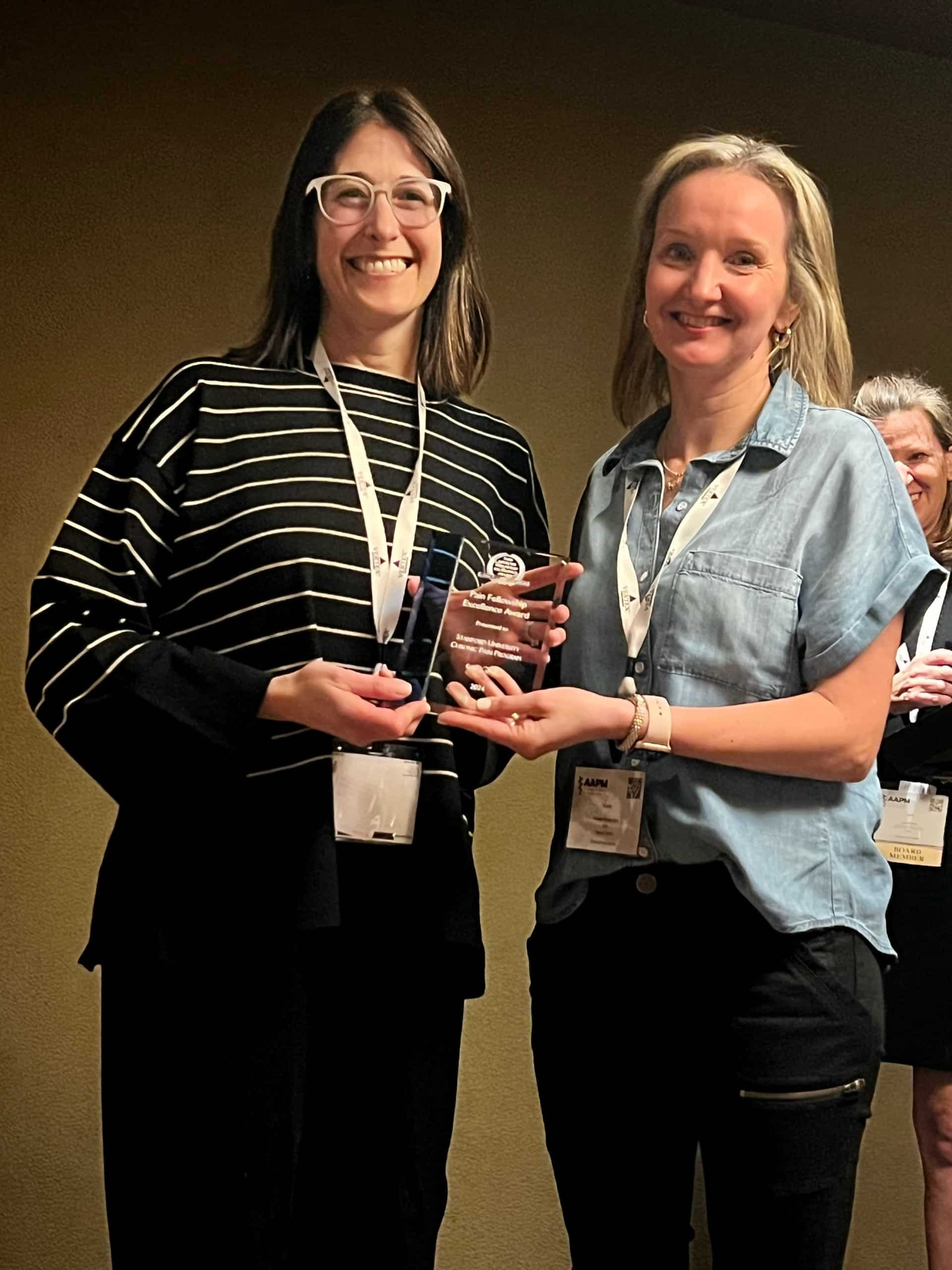 AAPM Pain Fellowship Excellence Award event photo