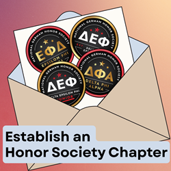 Establish a National German Honor Society Chapter