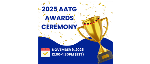 2025 AATG Awards Online Ceremony