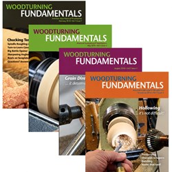 Woodturning Fundamentals 2018 Four Issue Set