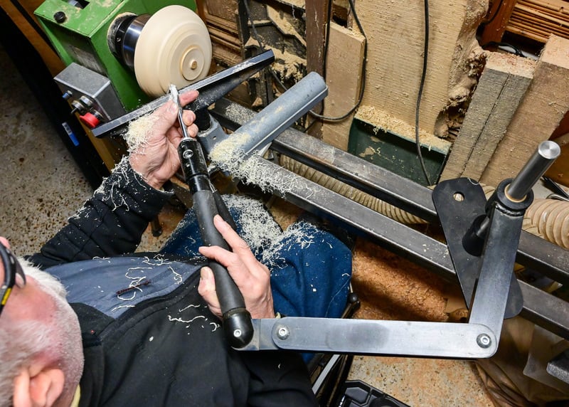 Using a hollowing rig can take some of the strain out of turning