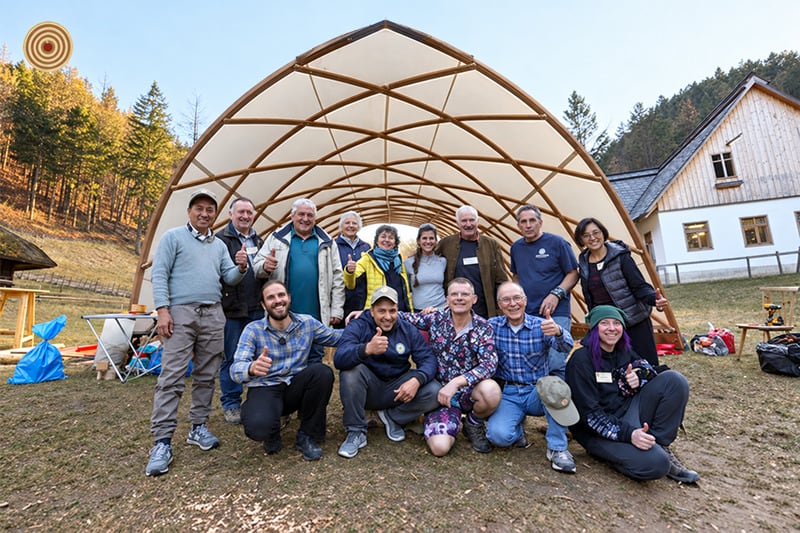 2019 World Wood Day woodturning demonstration in Austria