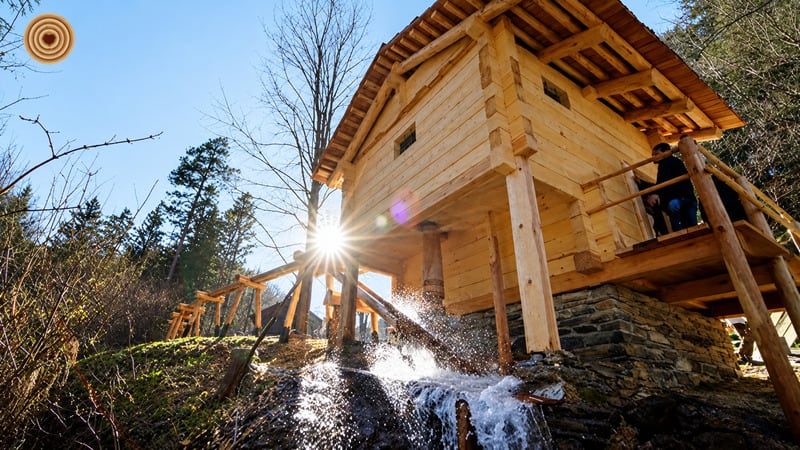 2019 Stockmuehle watermill reconstruction