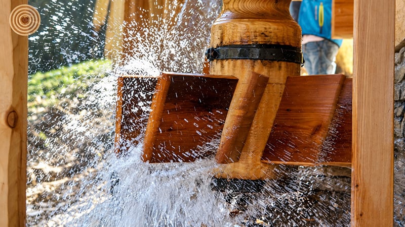 2019 Stockmuehle watermill reconstruction