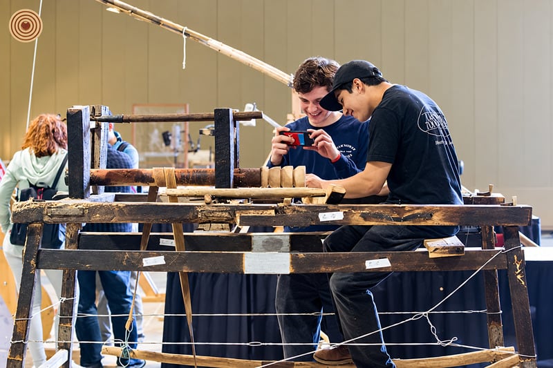 2017 World Wood Day woodturning demonstration in Long Beach, California