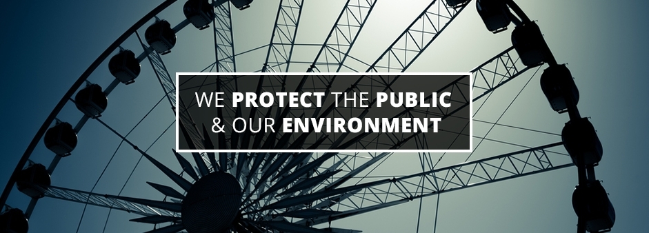we protect the public and our environment