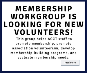 Membership Workgroup is Looking for New Volunteers!