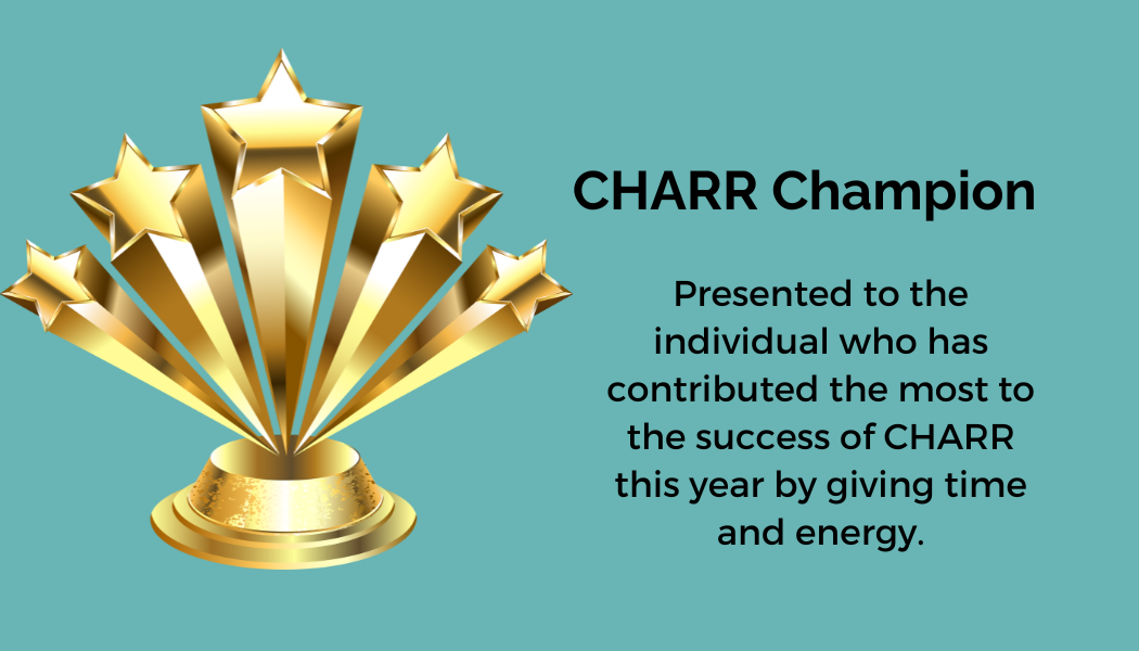 CHARR Champion award image