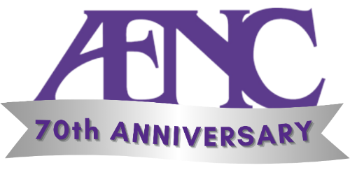 AENC 70th Anniversary Logo