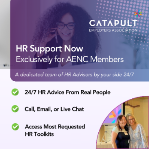Graphic for HR Now with Catapult