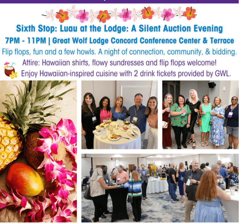 6th Stop - Luau Silent Auction Evening