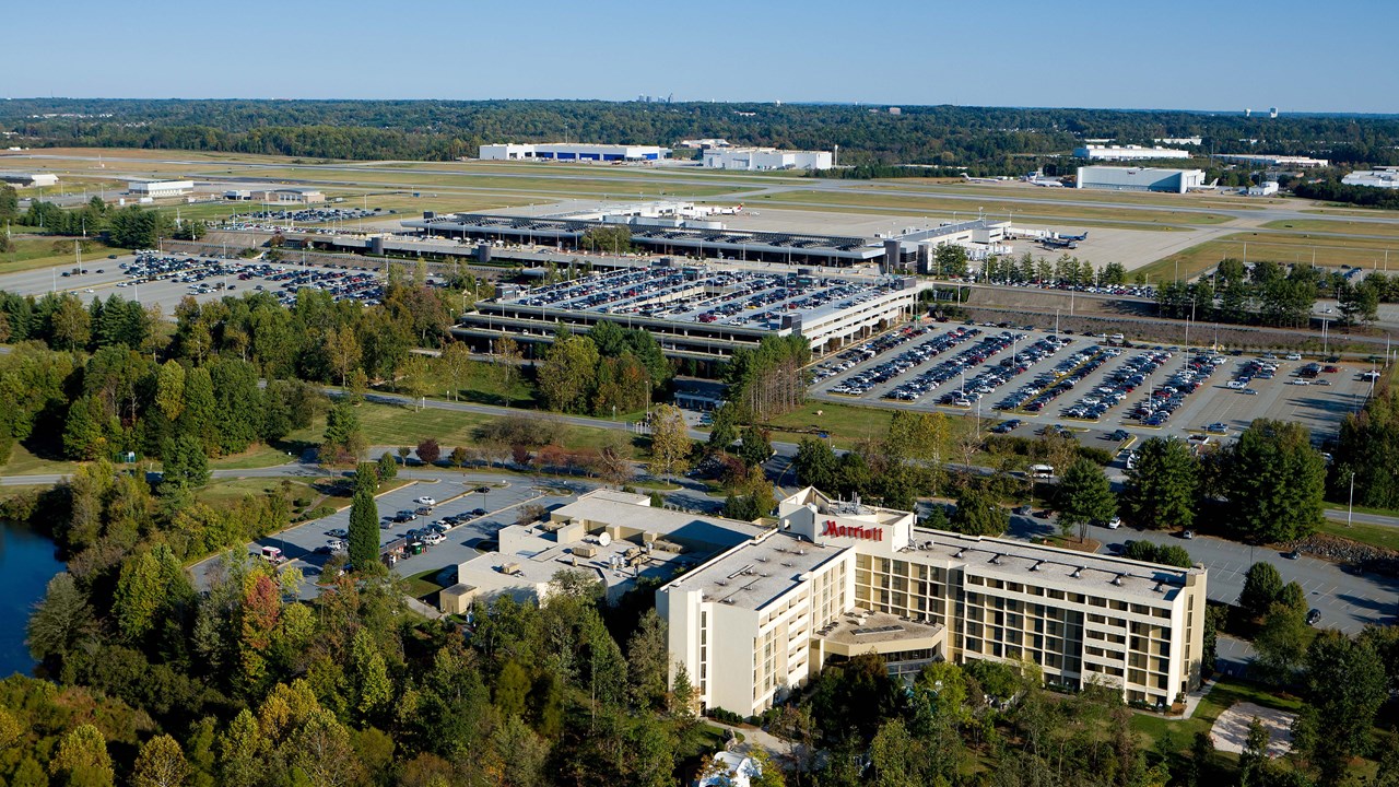 Aerial View of the Airport 