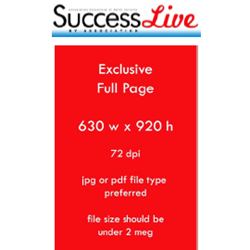 Success by Association LIVE Advertising - Full Page (1 of 10 Run Dates)