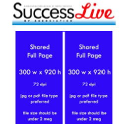 23-24 Success by Association LIVE Advertising - Half Page (1 Run Date)