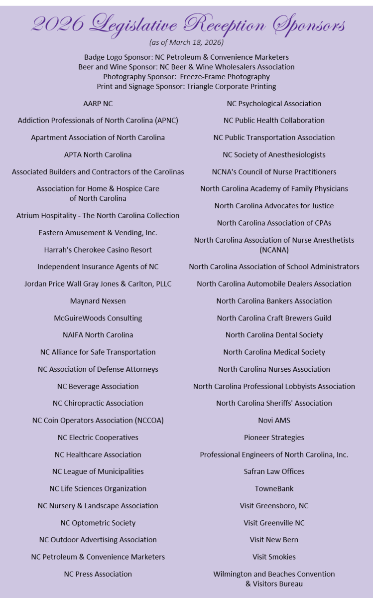 LR Sponsors as of 031826