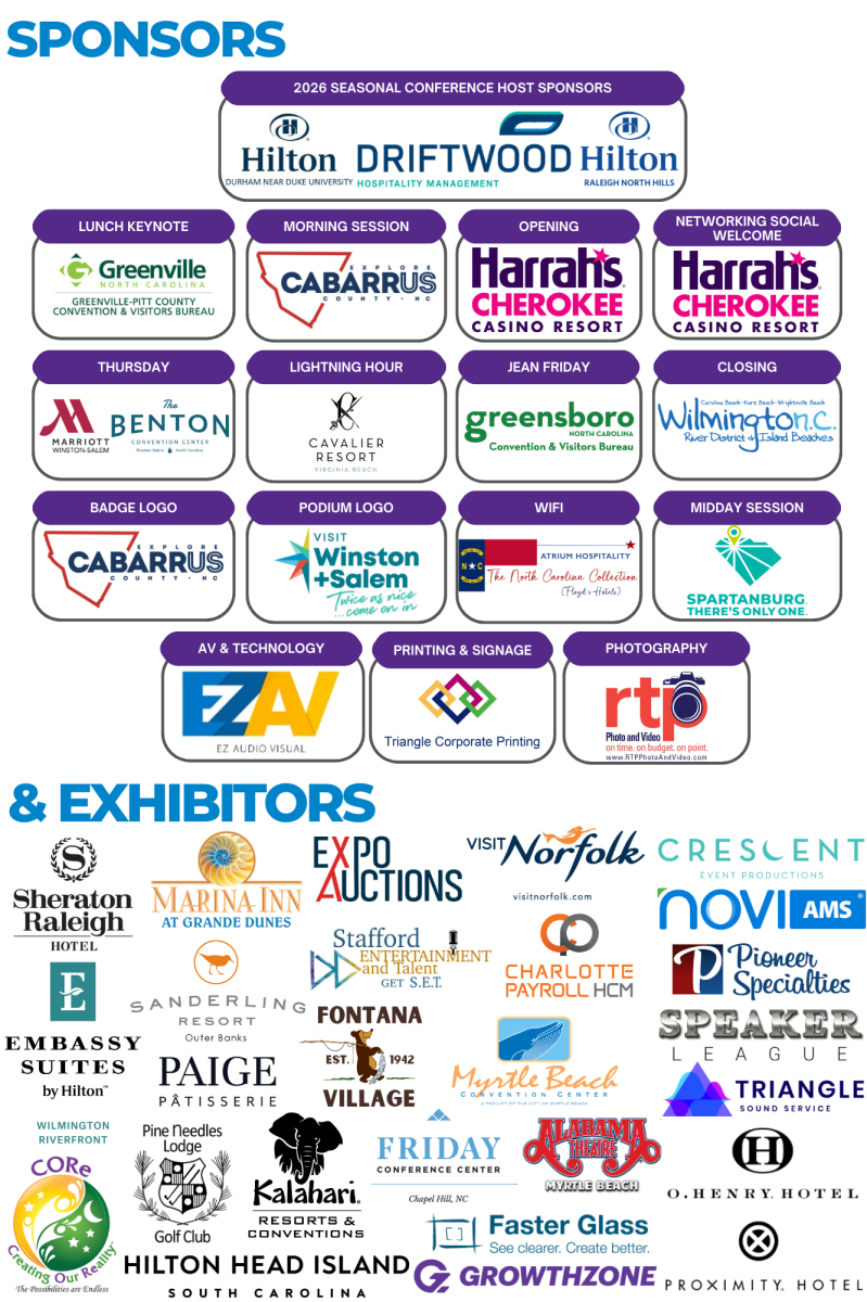 Spring Conference Sponsors & Exhibitors
