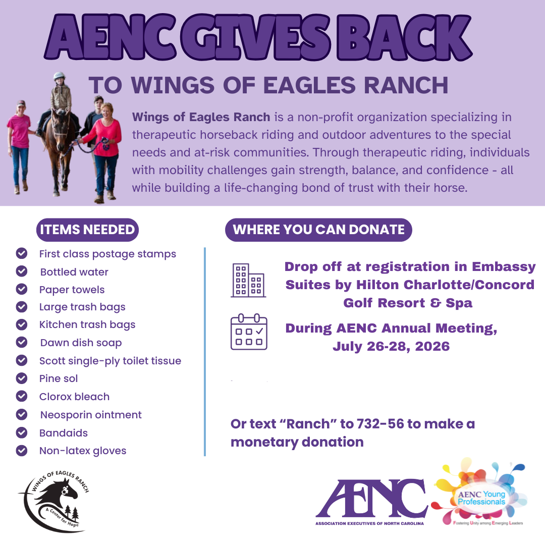 AENC Gives Back 2026 Annual