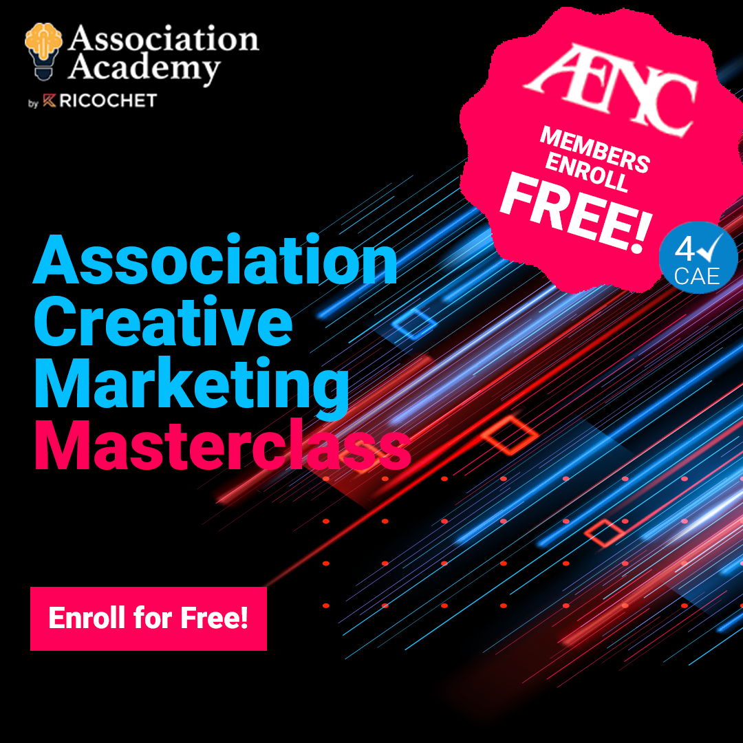 Association Creative Marketing Masterclass Graphic