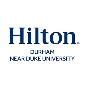 Logo for Hilton Durham near Duke University
