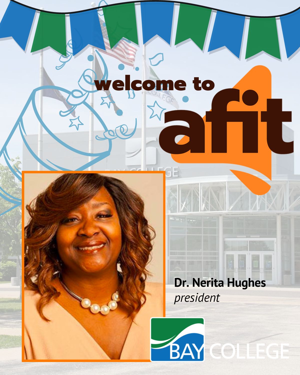 Welcome to AFIT Dr. Nerita Hughes