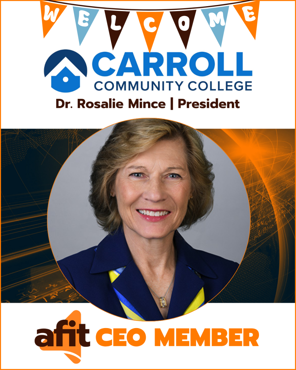 AFIT welcomes Dr. Rose Mince, President of Carroll Community College 