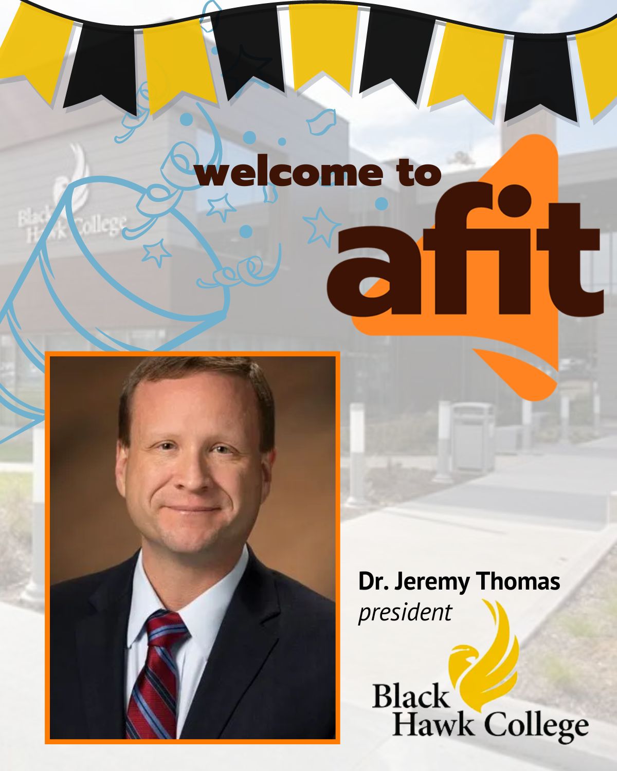 Welcome Dr. Jeremy Thomas, Black Hawk College