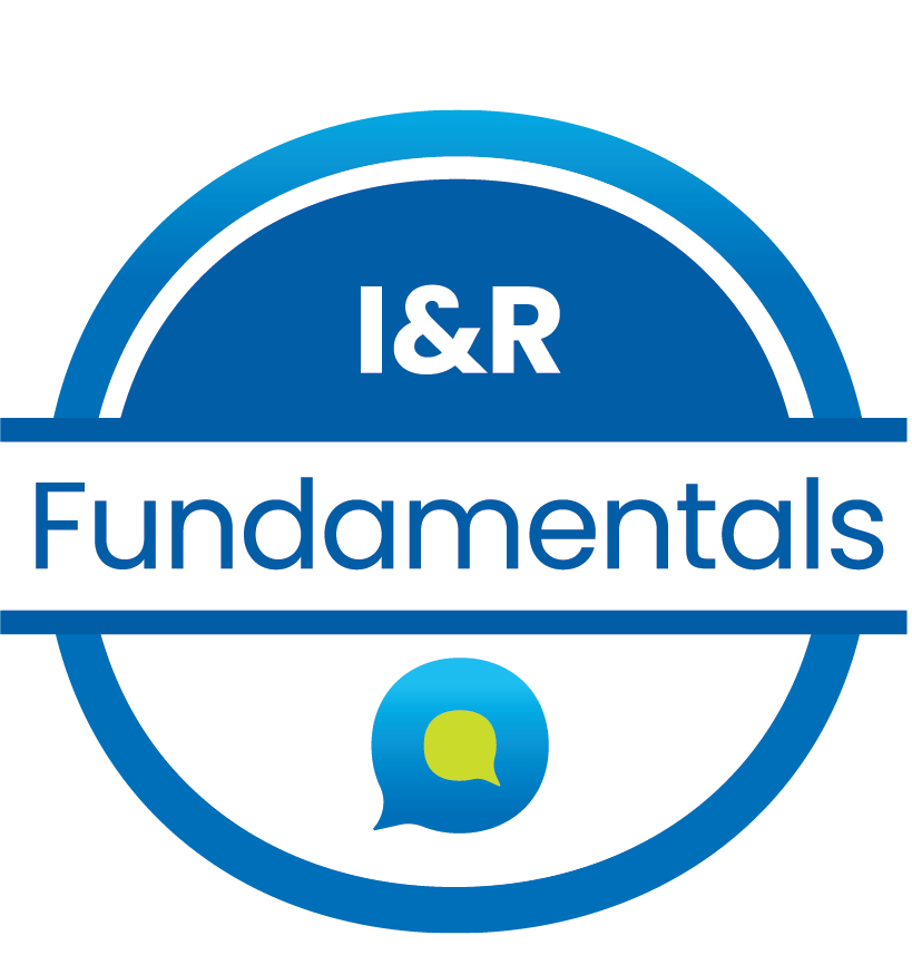 I&R Fundamentals - A Certificate-Based Program for Community Resource Specialists