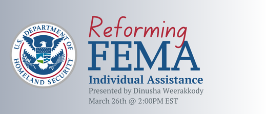 Reforming FEMA Individual Assistance