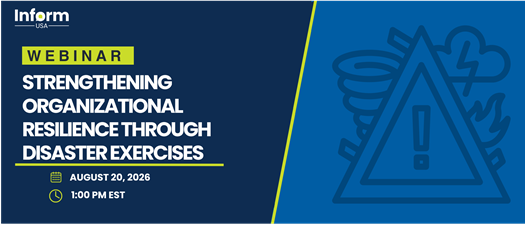 Strengthening Organizational Resilience through Disaster Exercises
