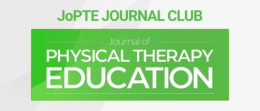 JoPTE Journal Club Meeting | July 16 2026  