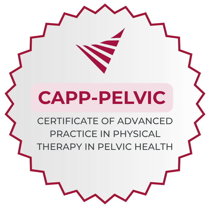 CAPP-Pelvic certificate badge