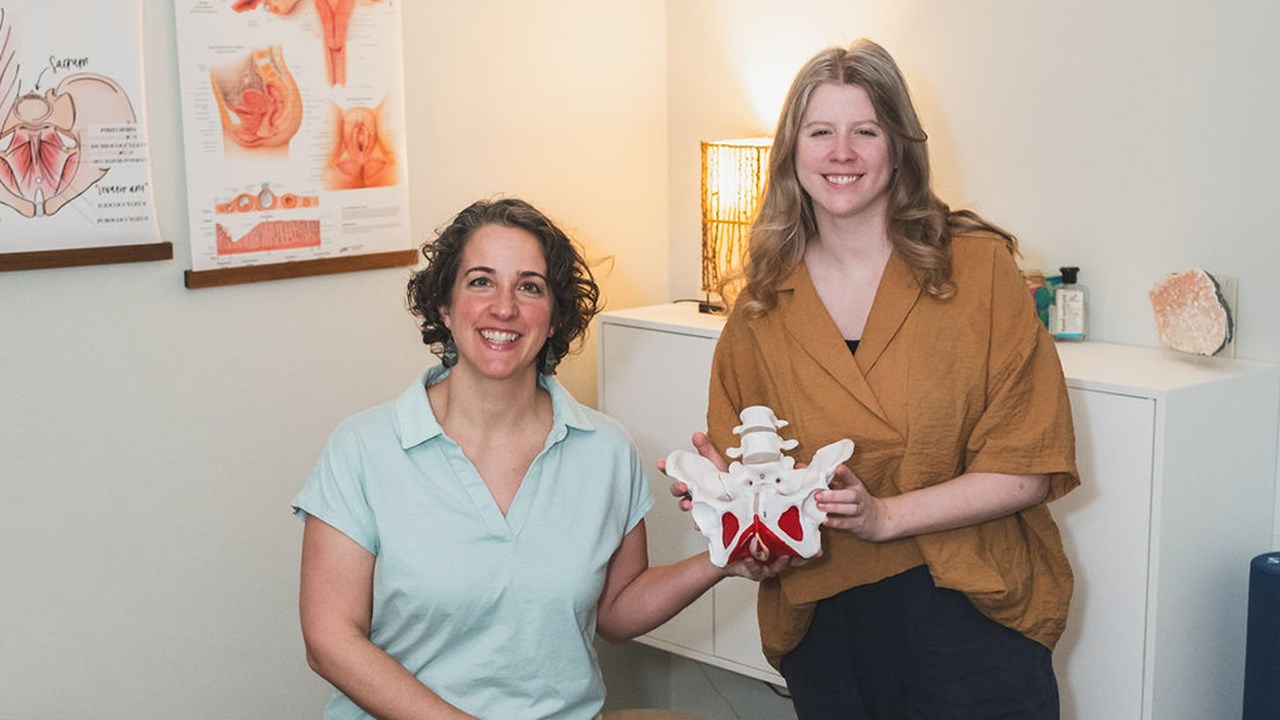 Dr Amanda Shipley & Dr Charlie Watts at Renew Pelvic Health
