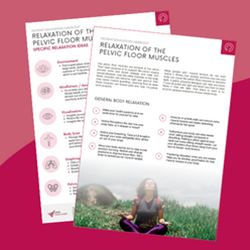Relaxation of the Pelvic Floor Muscles Handout (Digital)
