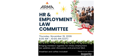 HR & Employment Law Committee: Holiday Cheer! 