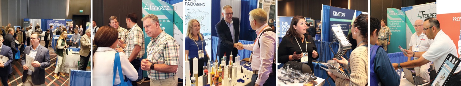 ASC Annual EXPO attendees networking with exhibitors