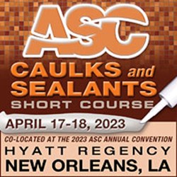 Caulks & Sealants Short Course (presentations only)