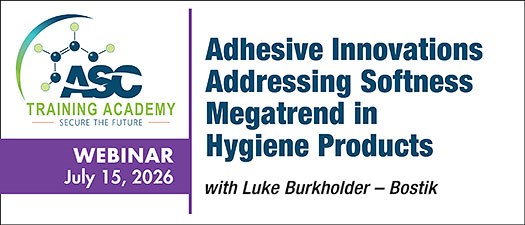 Adhesive Innovations Addressing Softness Megatrend in Hygiene Products