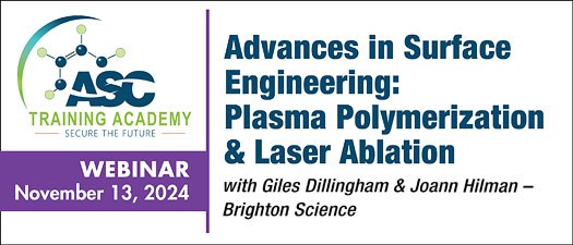 Advances in Surface Engineering: Plasma Polymerization & Laser Ablation