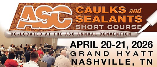 2026 Caulks & Sealants (C&S) Short Course