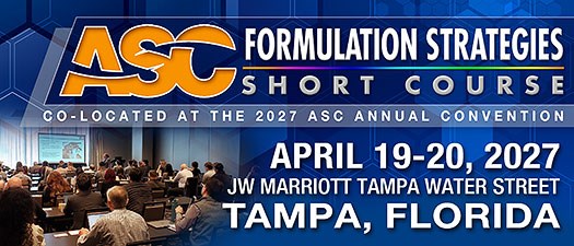2027 Formulation Strategies Short Course