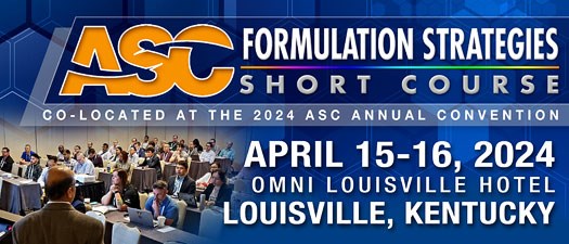 2024 Formulation Strategies Short Course