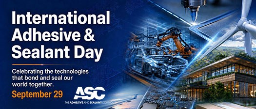 International Adhesive & Sealant Day - September 29th
