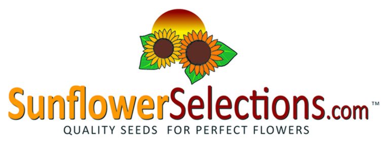Logo with sunflowers